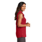Port Authority® Women's Dry Zone® UV Micro-Mesh Sleeveless Polo - Rich Red