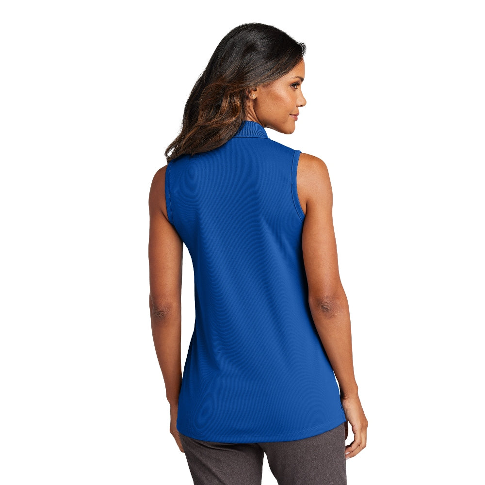 Port Authority® Women's Dry Zone® UV Micro-Mesh Sleeveless Polo - True Royal