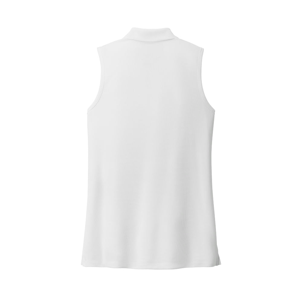 Port Authority® Women's Dry Zone® UV Micro-Mesh Sleeveless Polo - White