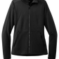 Port Authority® Women's Accord Stretch Fleece Full-Zip - Black