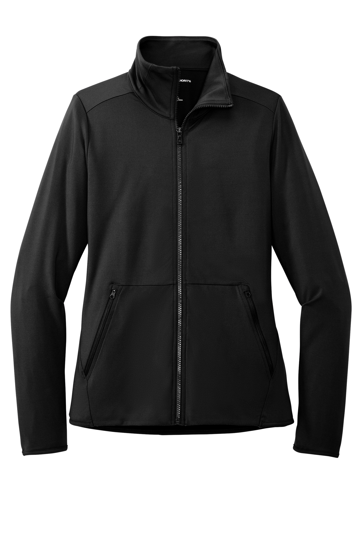 Port Authority® Women's Accord Stretch Fleece Full-Zip - Black