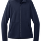 Port Authority® Women's Accord Stretch Fleece Full-Zip - Navy