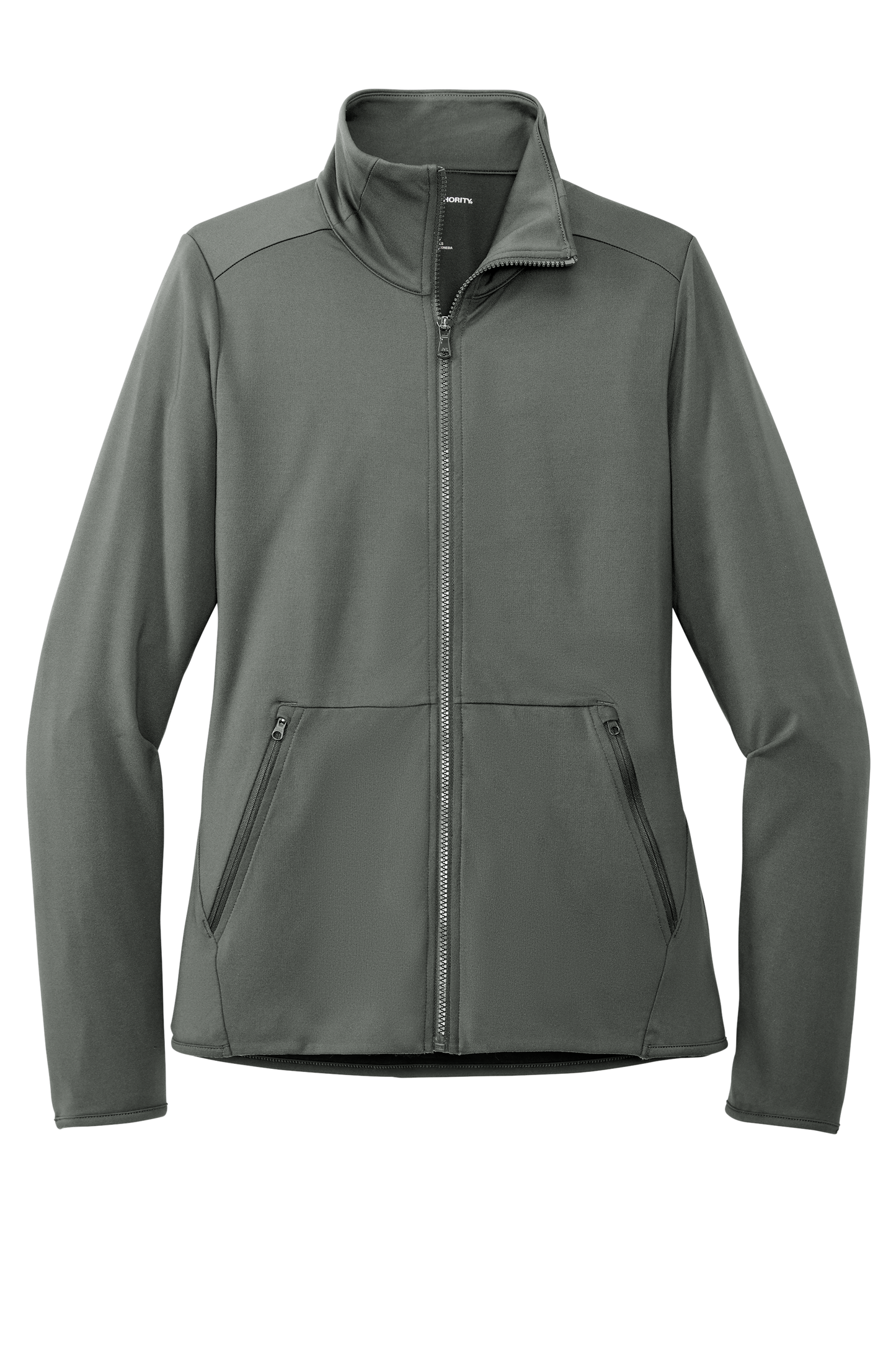 Port Authority® Women's Accord Stretch Fleece Full-Zip - Pewter