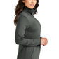Port Authority® Women's Accord Stretch Fleece Full-Zip - Pewter
