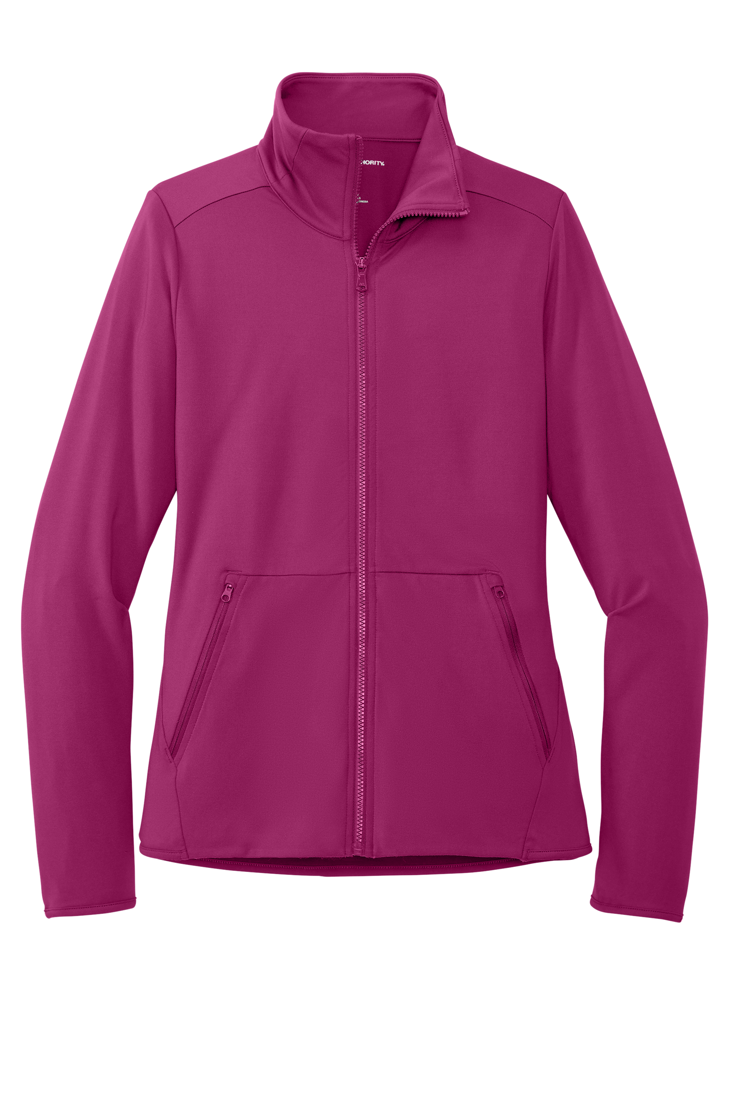 Port Authority® Women's Accord Stretch Fleece Full-Zip - Wine