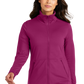 Port Authority® Women's Accord Stretch Fleece Full-Zip - Wine