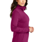 Port Authority® Women's Accord Stretch Fleece Full-Zip - Wine
