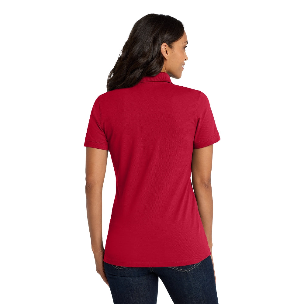 Port Authority® Women's EZCotton® Polo - Apple Red