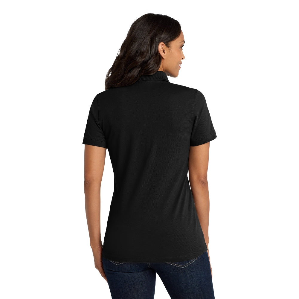 Port Authority® Women's EZCotton® Polo -Black