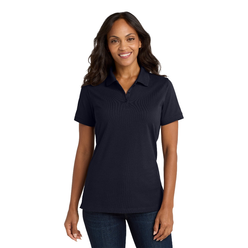 Port Authority® Women's EZCotton® Polo - Navy