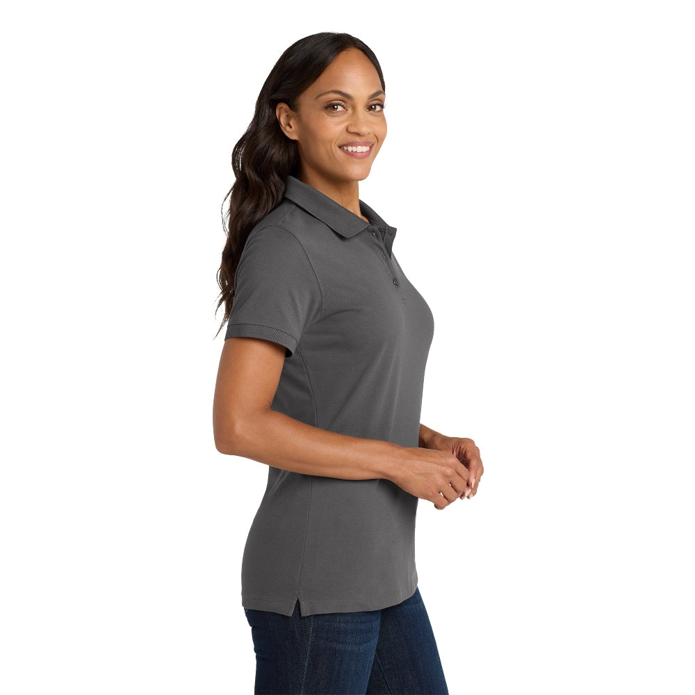 Port Authority® Women's EZCotton® Polo - Sterling Grey
