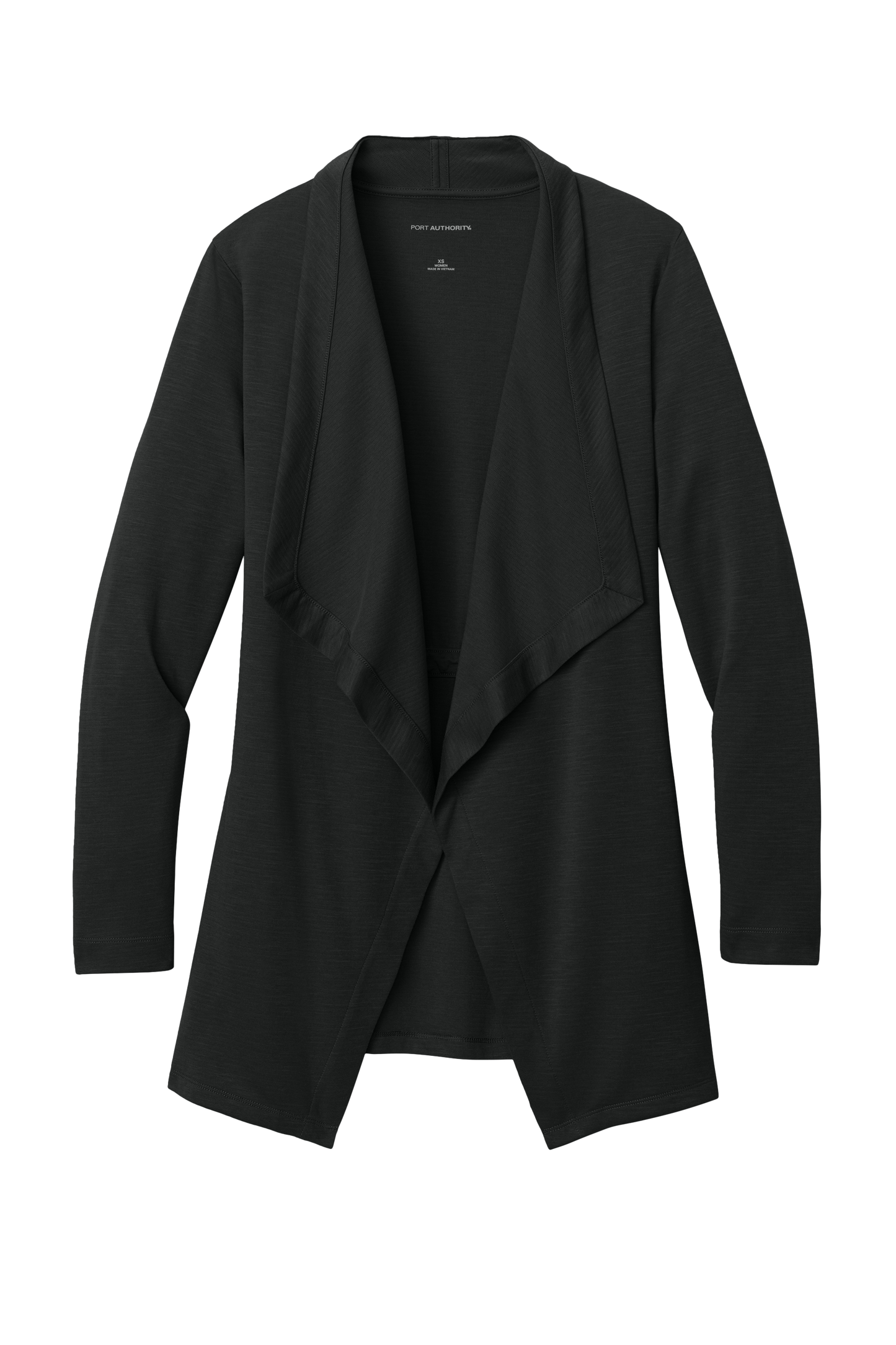 Port Authority® Women’s Breakwater Open Cardigan - Deep Black