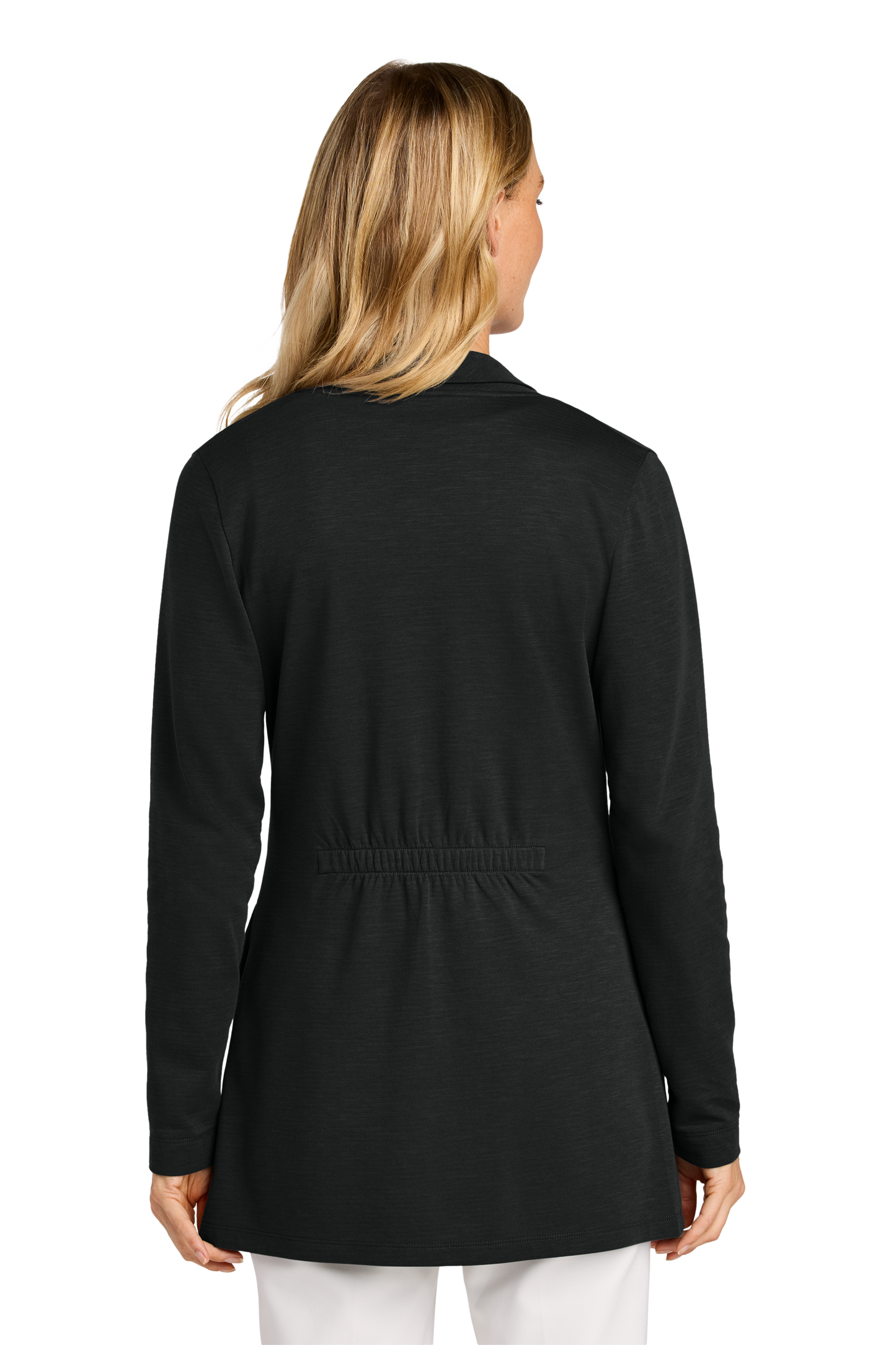 Port Authority® Women’s Breakwater Open Cardigan - Deep Black