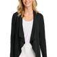 Port Authority® Women’s Breakwater Open Cardigan - Deep Black