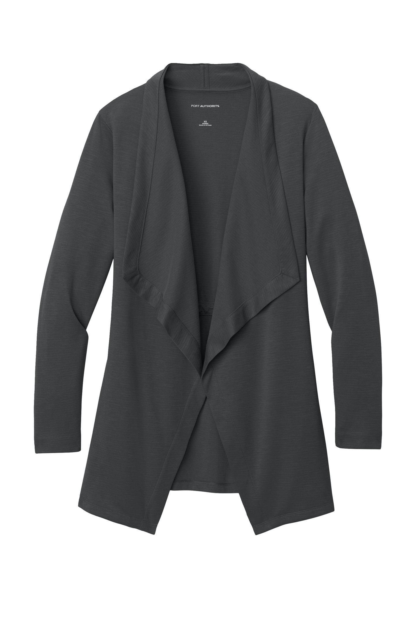Port Authority® Women’s Breakwater Open Cardigan - Grey Steel