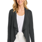 Port Authority® Women’s Breakwater Open Cardigan - Grey Steel