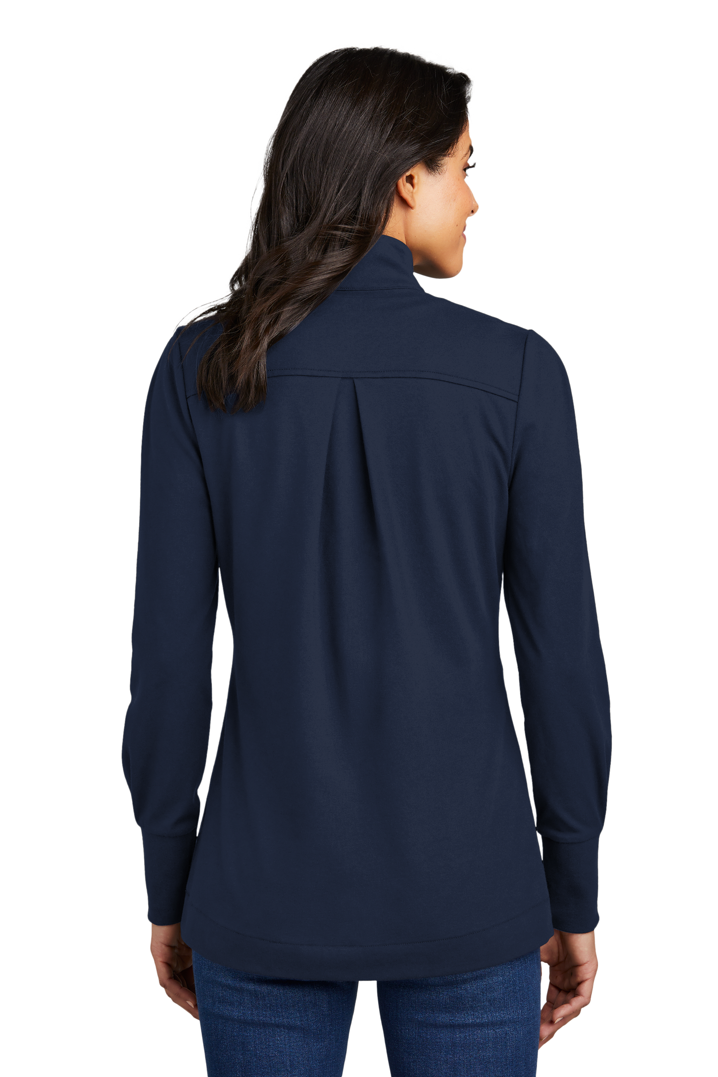 Port Authority® Women's Fairway Stretch 1/4-Zip - River Blue Navy