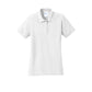 Port & Company® Ladies Core Blend Pique Polo - White