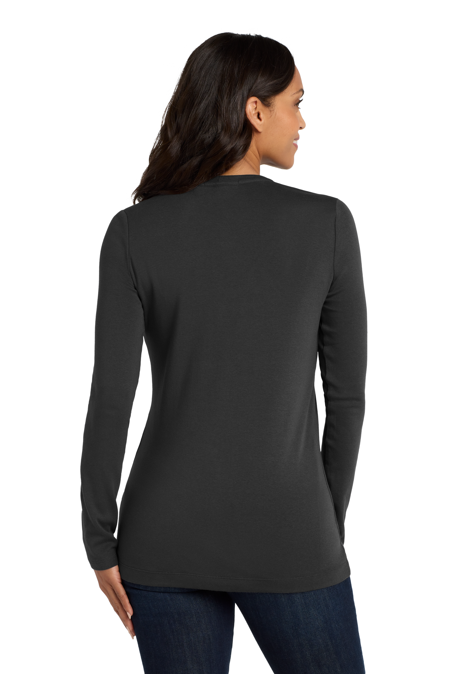 Port Authority® Women's Concept Stretch Button-Front Cardigan - Black