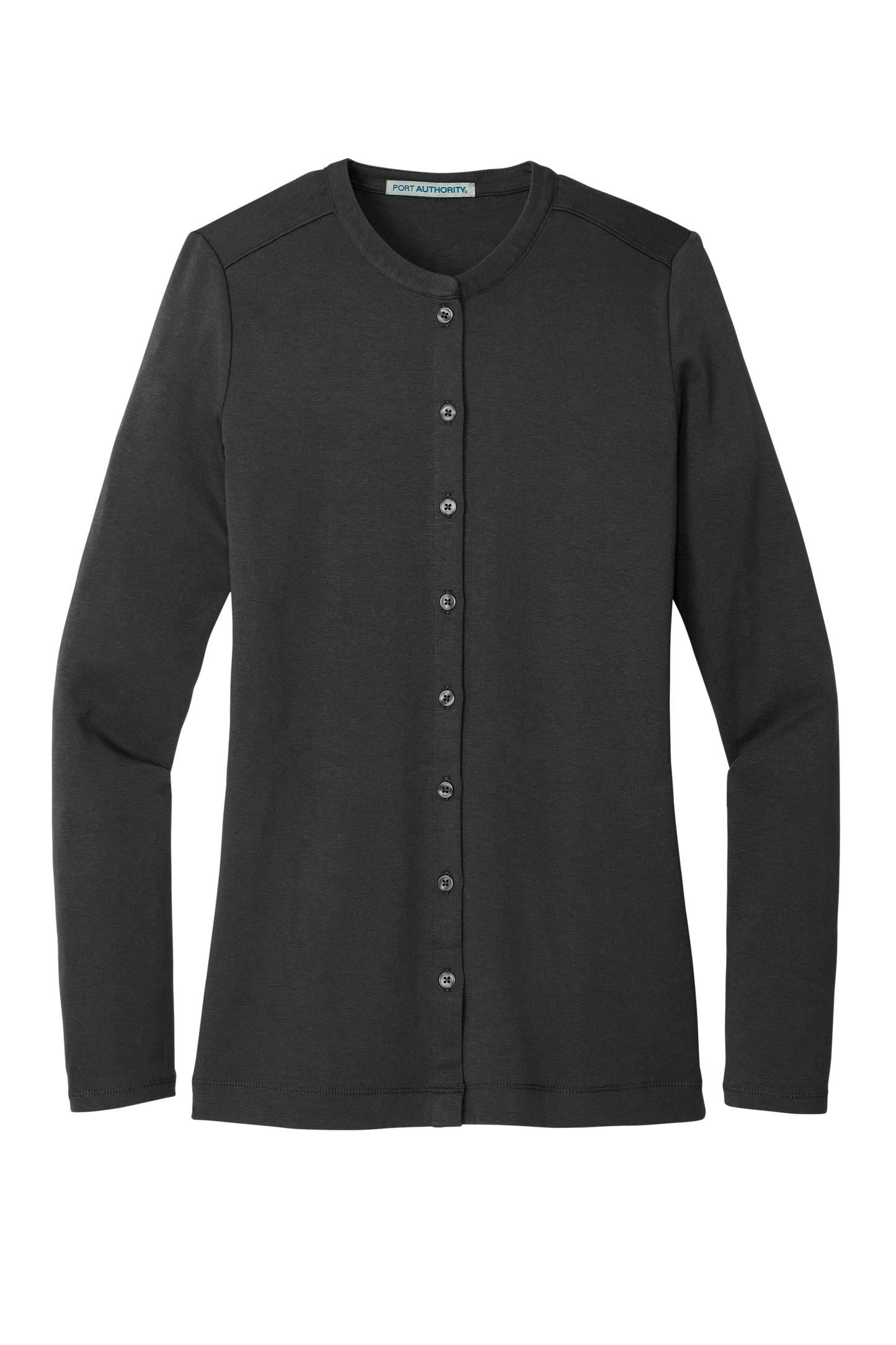 Port Authority® Women's Concept Stretch Button-Front Cardigan - Black