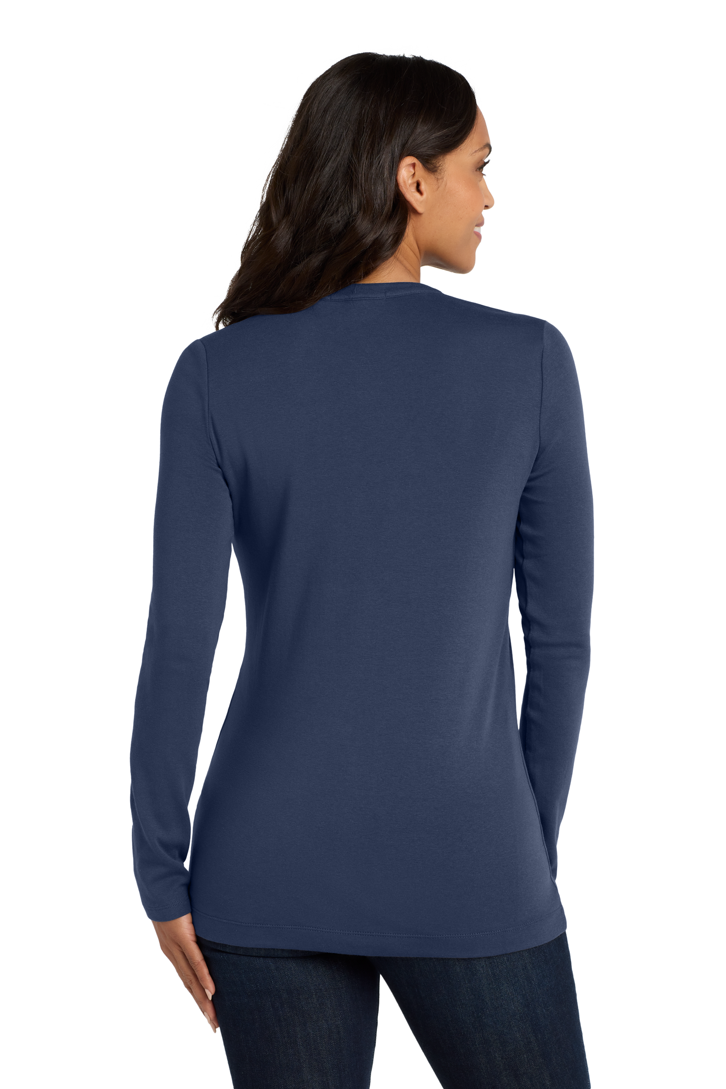 Port Authority® Women's Concept Stretch Button-Front Cardigan - Dress Blue Navy