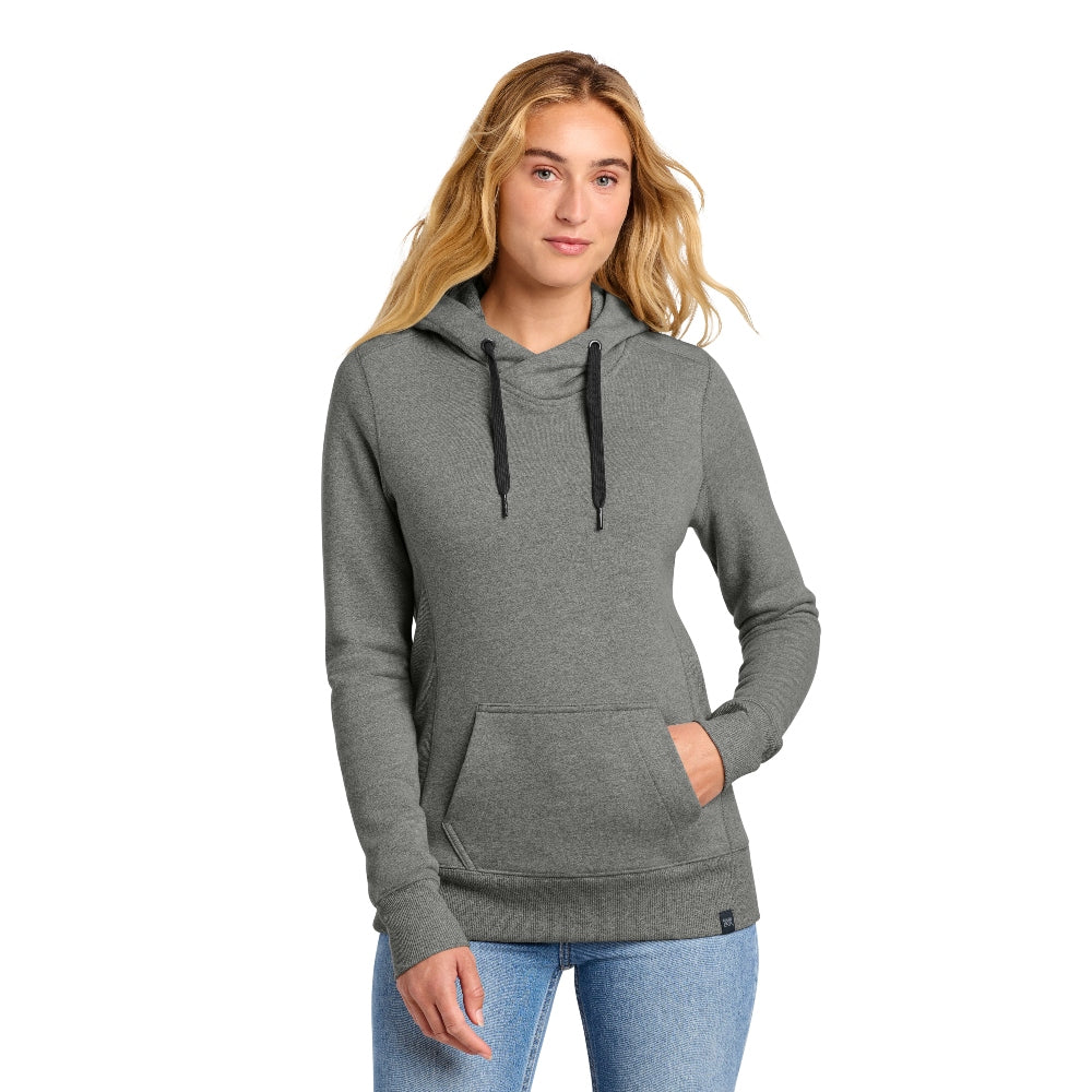 New Era® Women's French Terry Pullover Hoodie - Black Twist