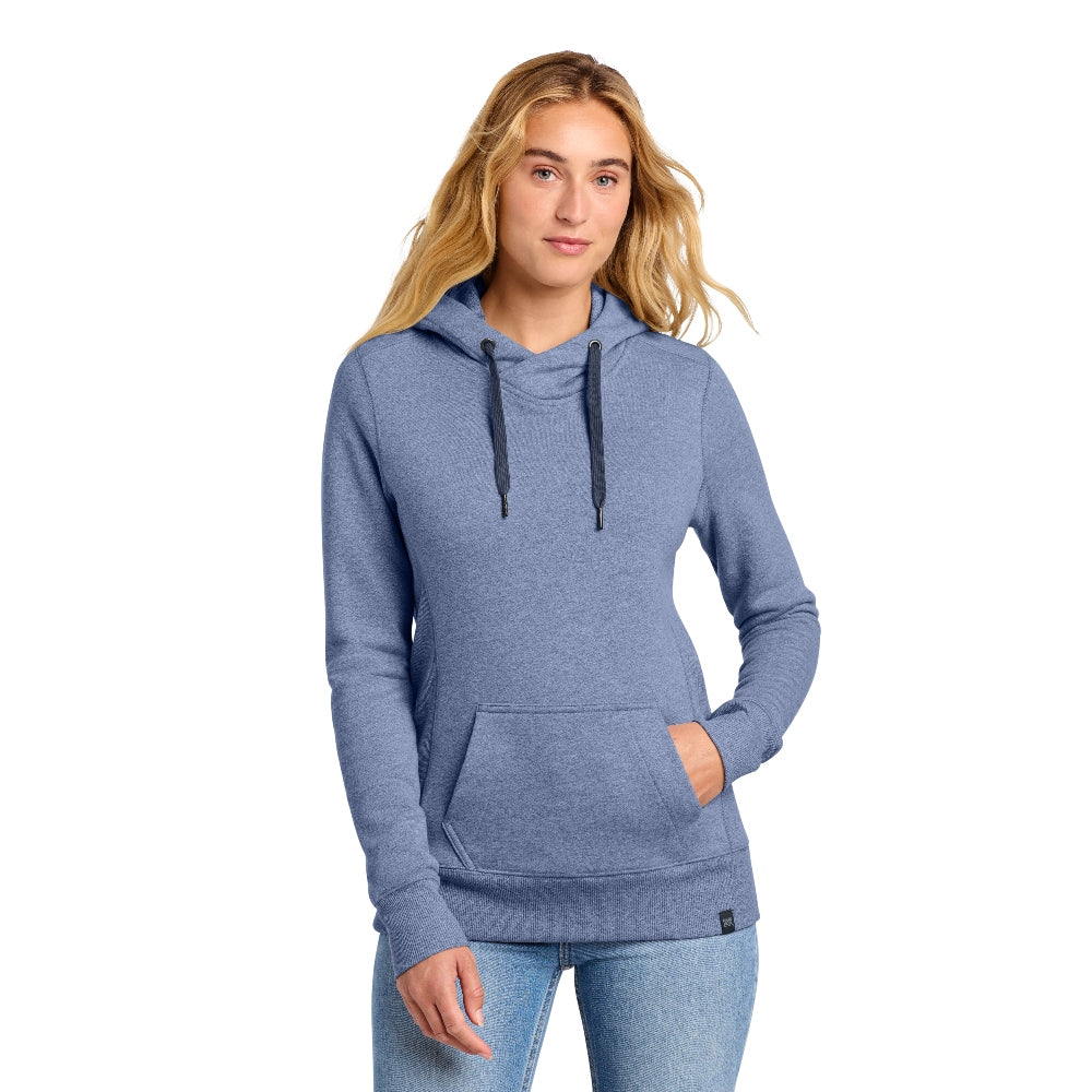 New Era® Women's French Terry Pullover Hoodie - Dark Royal Twist