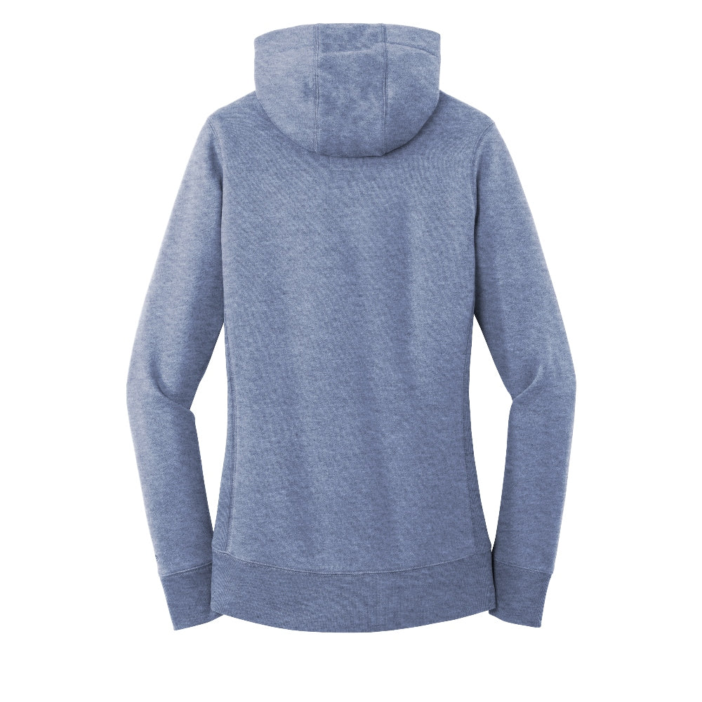 New Era® Women's French Terry Pullover Hoodie - Dark Royal Twist