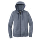 New Era® Women's French Terry Full-Zip Hoodie - True Navy Twist