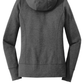 New Era® Women's Tri-Blend Fleece Full-Zip Hoodie - Black Heather