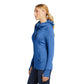 New Era® Women's Tri-Blend Fleece Full-Zip Hoodie - Royal Heather