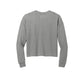 New Era® Women's Tri-Blend Fleece Crop Crew - Shadow Grey Heather