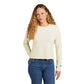 New Era® Women's Tri-Blend Fleece Crop Crew - Soft Beige