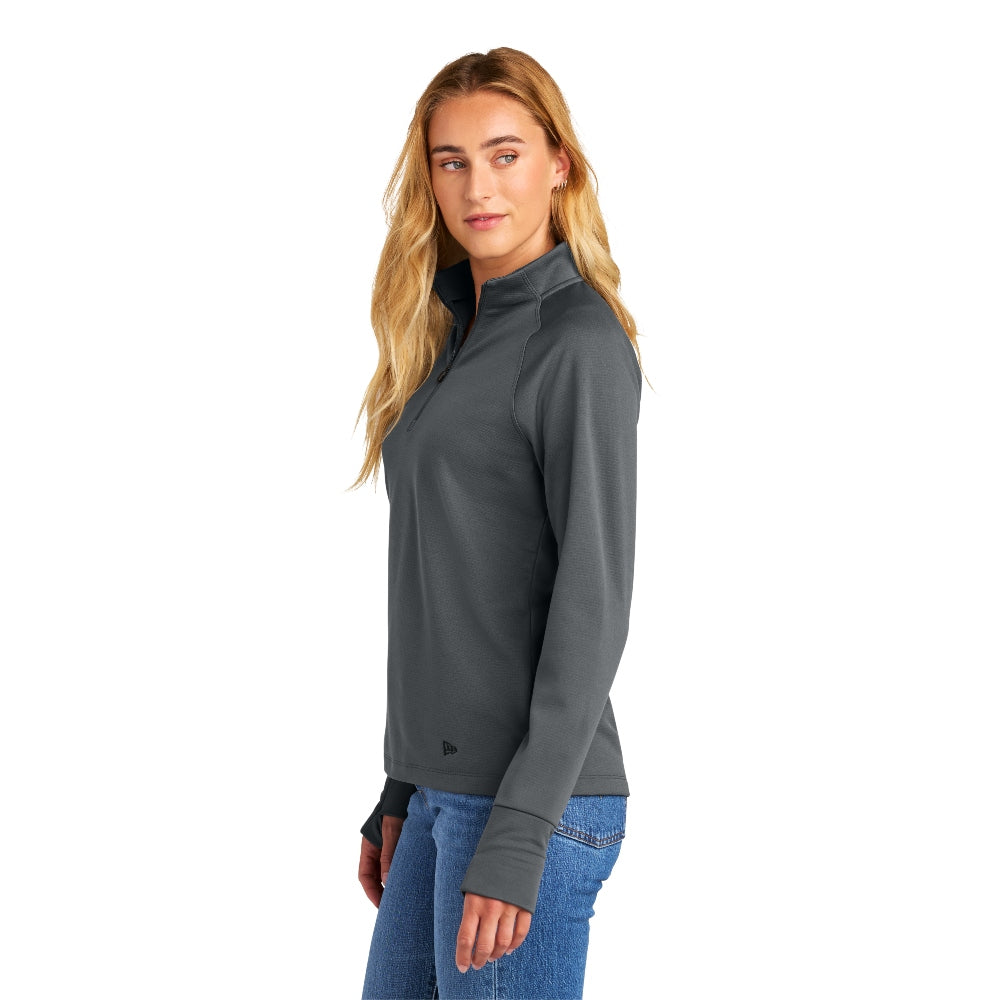 New Era® Women’s Stand Out 14-Zip - Graphite