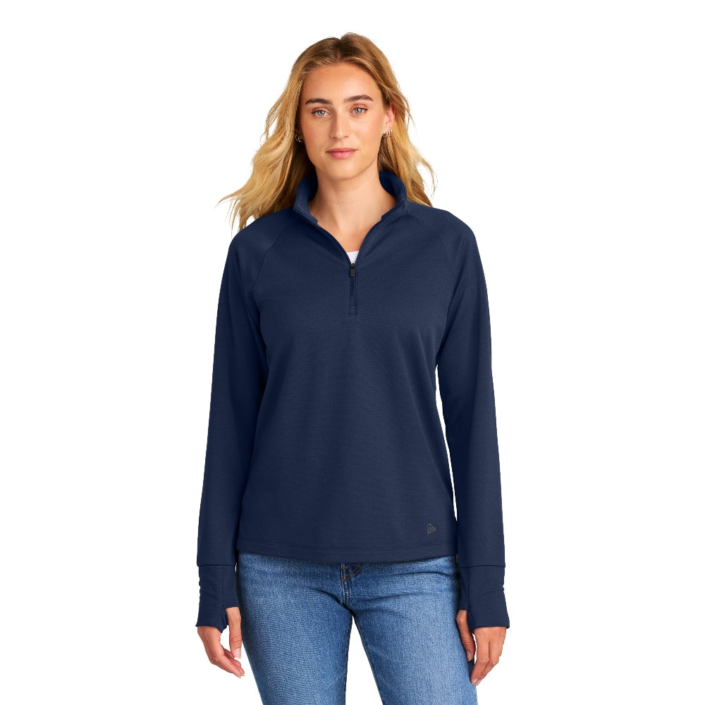 New Era® Women’s Stand Out 14-Zip - True Navy