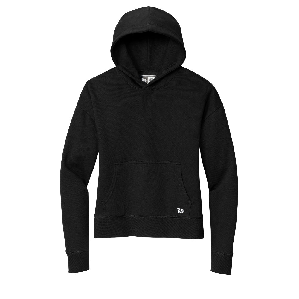 New Era® Women's Comeback Fleece Pullover Hoodie - Black
