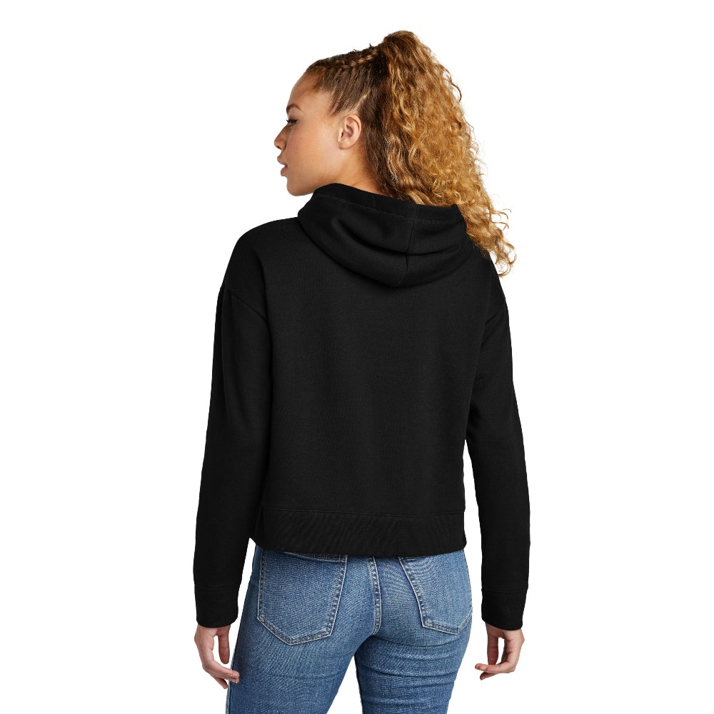 New Era® Women's Comeback Fleece Pullover Hoodie - Black