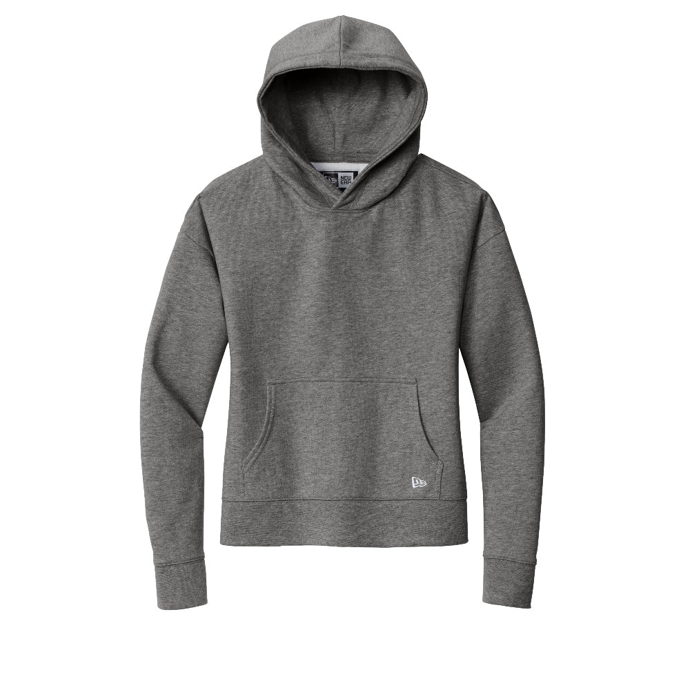 New Era® Women's Comeback Fleece Pullover Hoodie - Athletic Heather