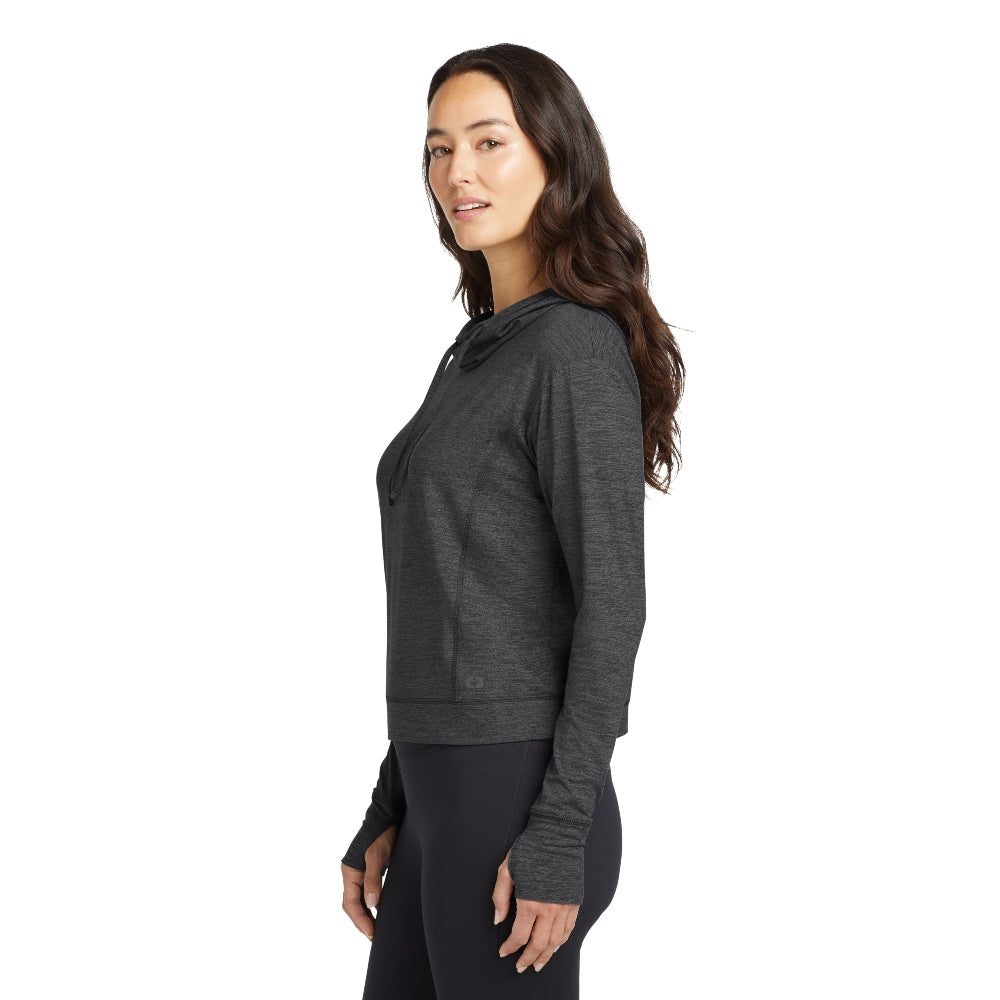 OGIO® Women's Force Hoodie - Blacktop Heather