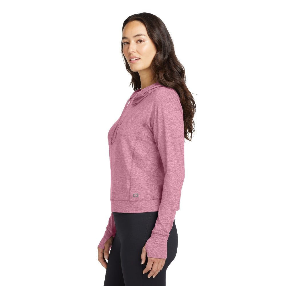 OGIO® Women's Force Hoodie - Lilac Heather