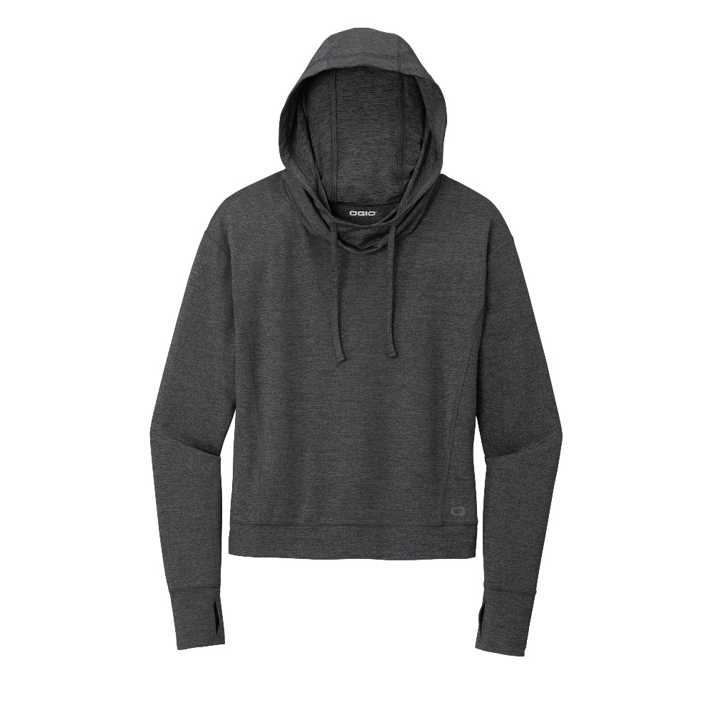 OGIO® Women's Force Hoodie - Blacktop Heather