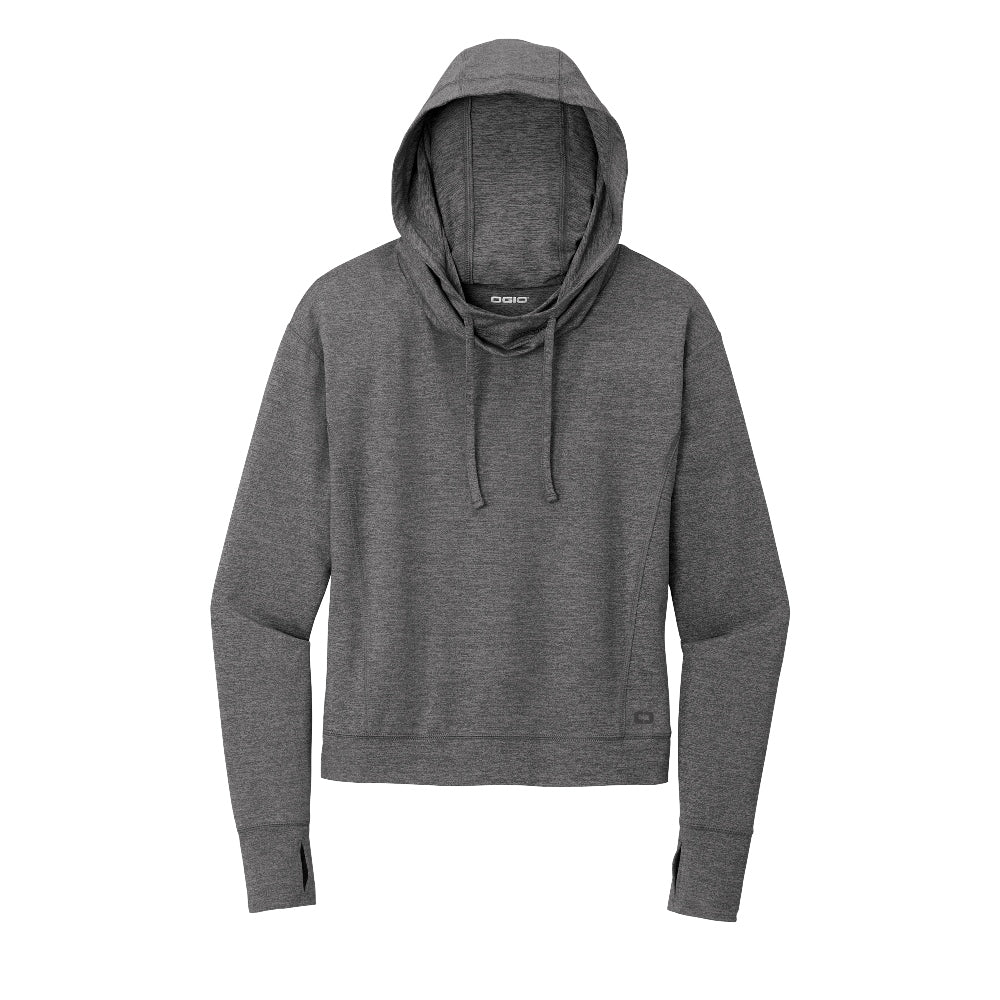 OGIO® Women's Force Hoodie - Gear Grey Heather