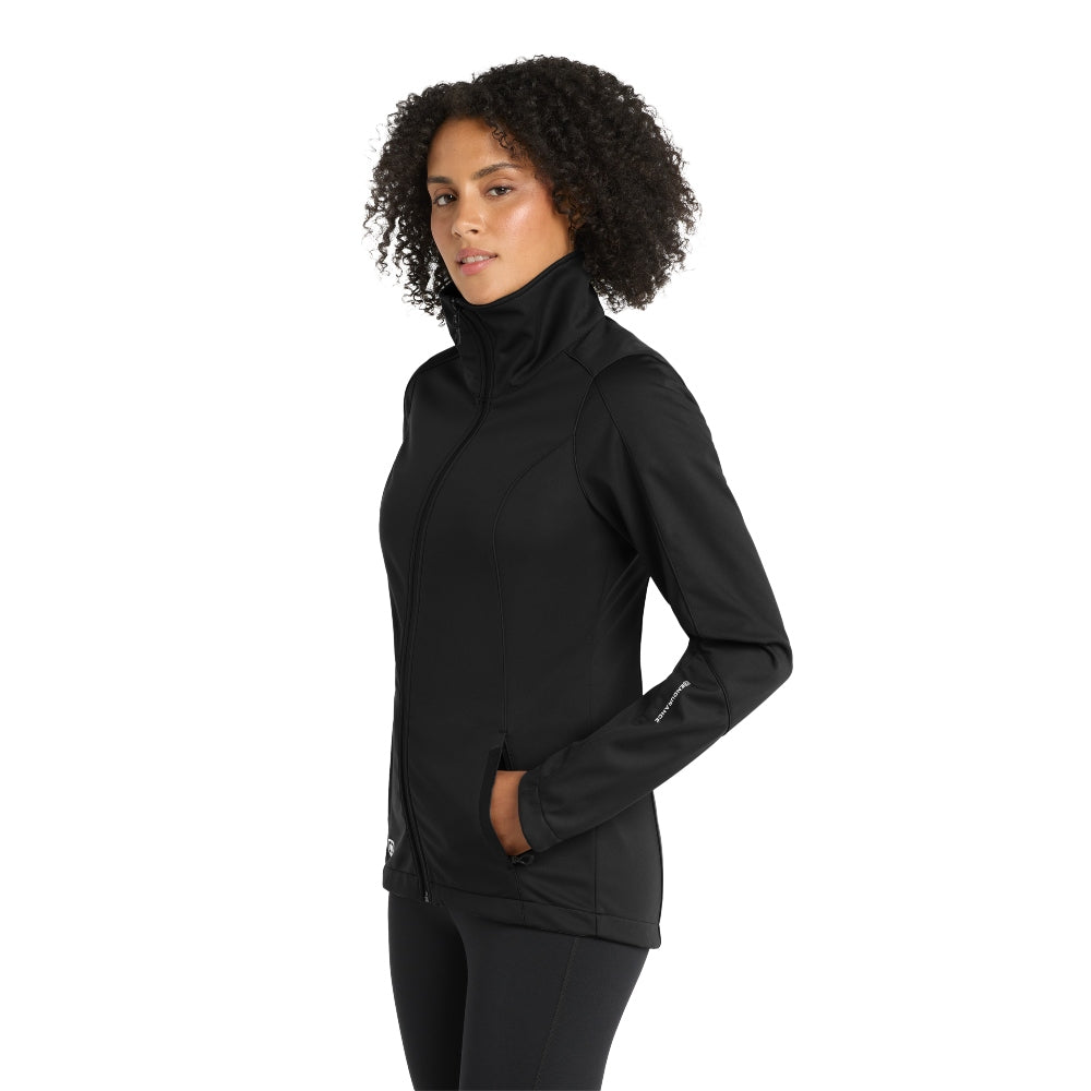 OGIO® Women's Crux Soft Shell - Blacktop