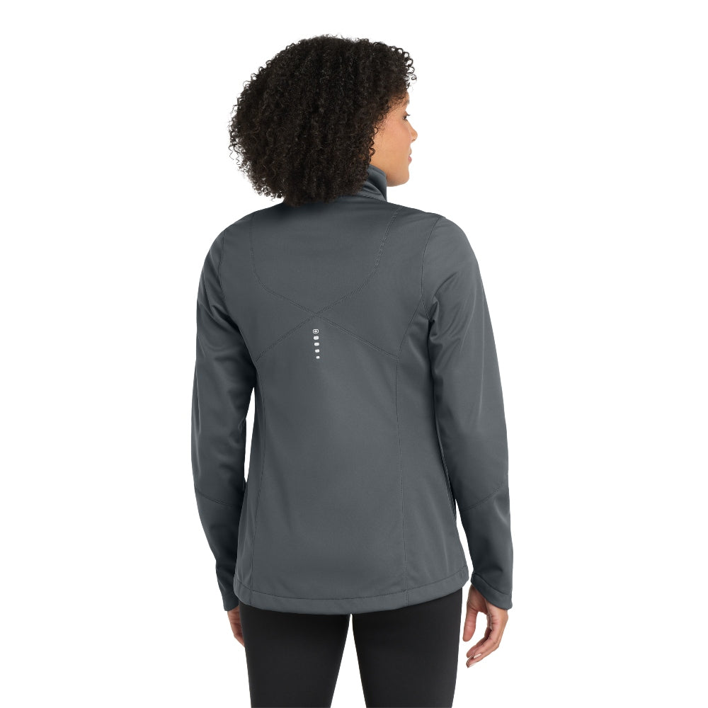 OGIO® Women's Crux Soft Shell - Gear Grey