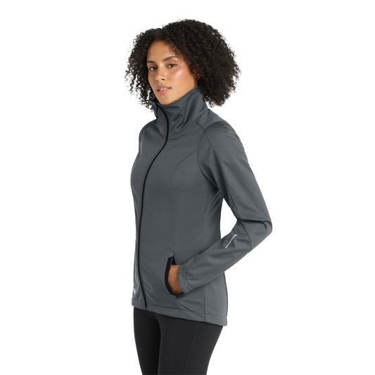 OGIO® Women's Crux Soft Shell - Gear Grey