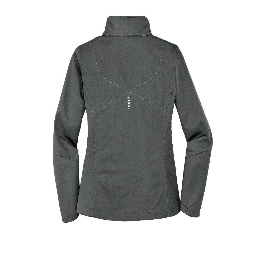 OGIO® Women's Crux Soft Shell - Gear Grey