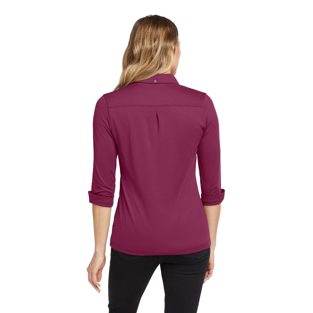 OGIO® Women’s Gauge Polo - Berry Bust