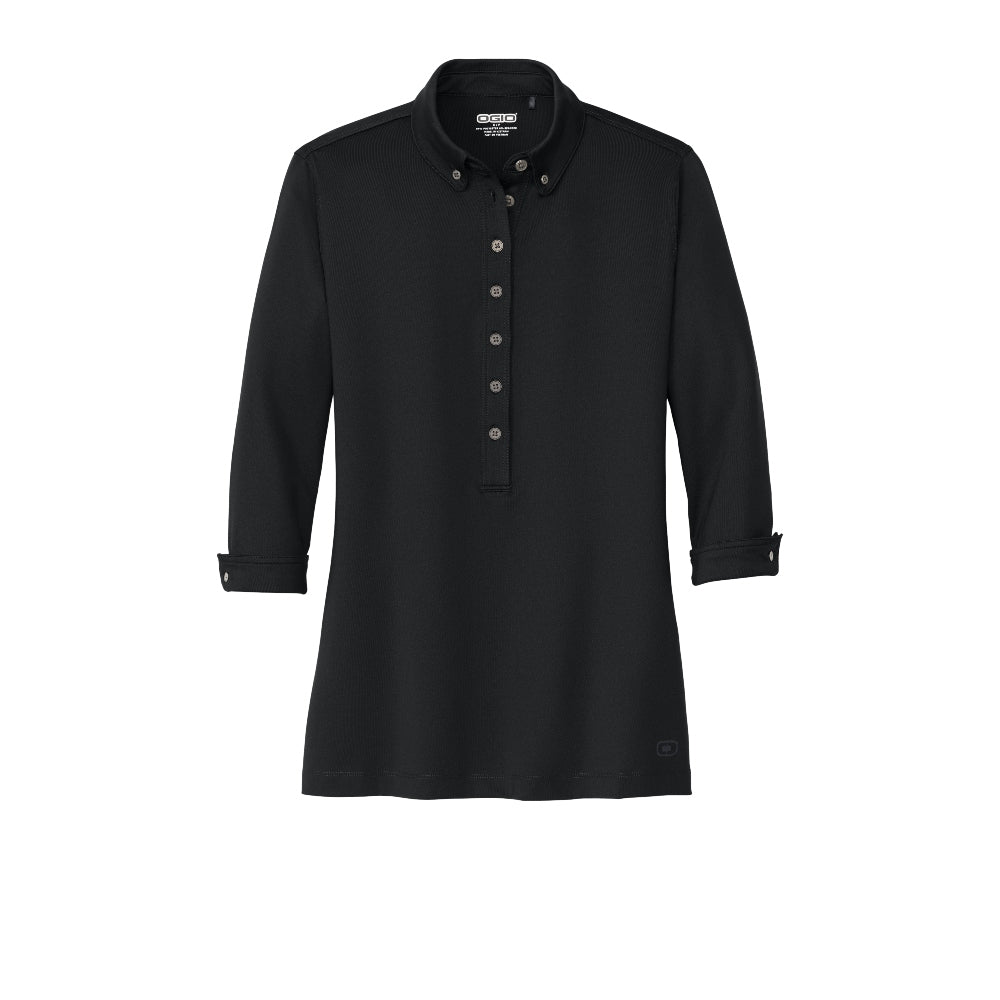 OGIO® Women’s Gauge Polo - Blacktop