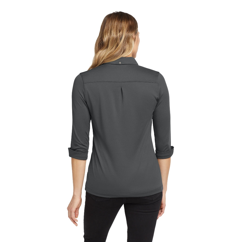 OGIO® Women’s Gauge Polo - Diesel Grey