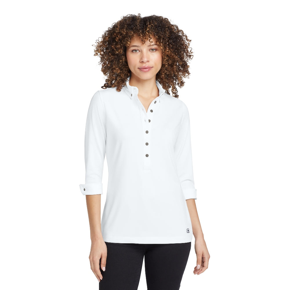 OGIO® Women’s Gauge Polo - White